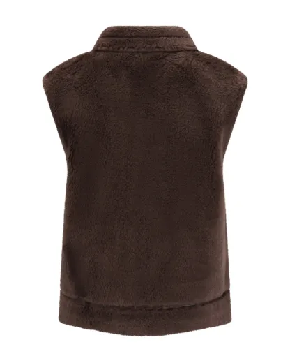 Bilde av WoolLand Solveggen Lammeull vest  Mocca